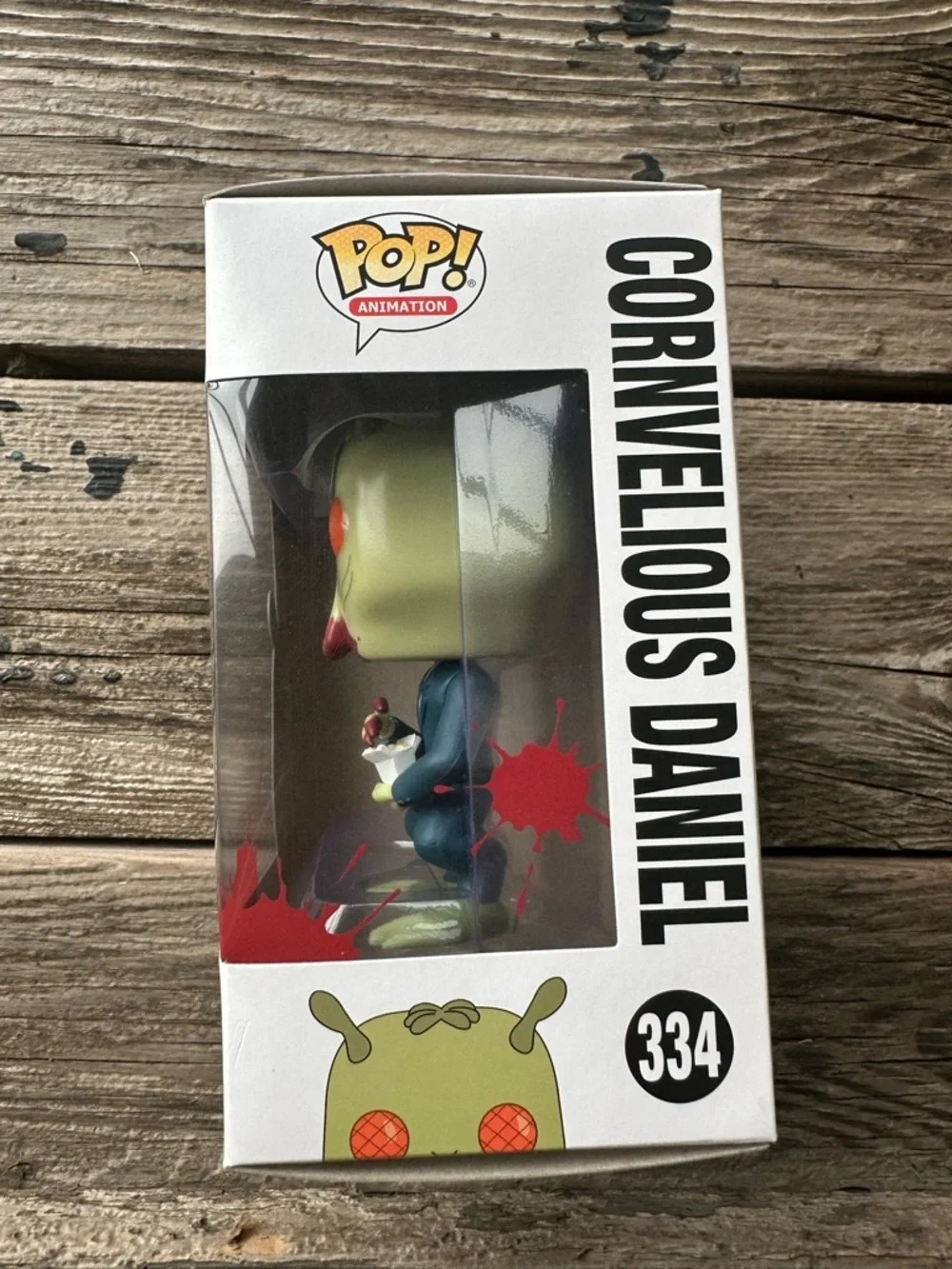 Funko Pop! Cornvelious Daniel Green and Red Vinyl Figure (Rick and Morty #334)‎